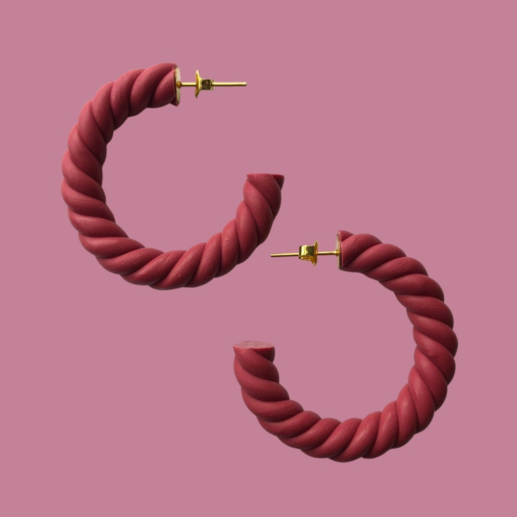 The Rope Hoops - Deep Red